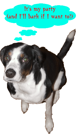 bark if I want to, bark if I want to, you would bark too, if you were The Loo.